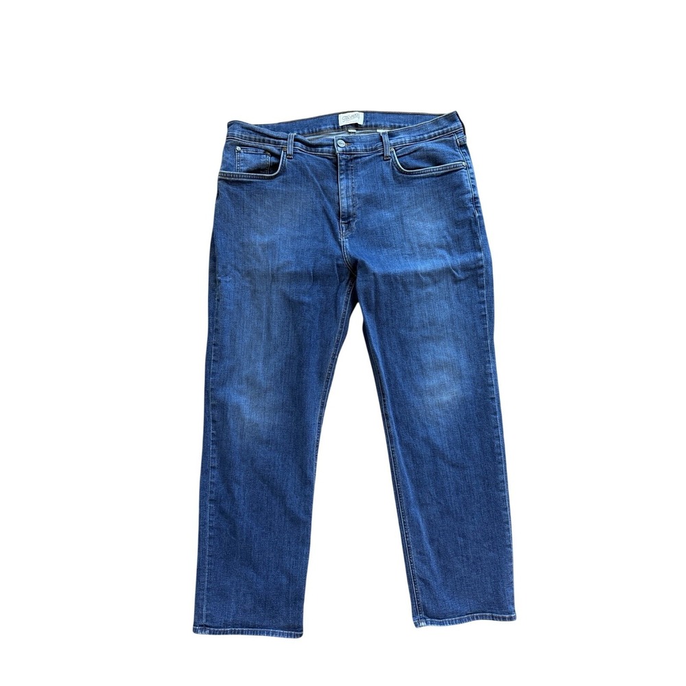 Tecovas Standard Jeans Mens 40x30 Medium Wash Blue Straight Denim Made In USA